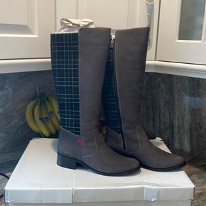 Marc Joseph tall boots - Bowery st - grey no Buck